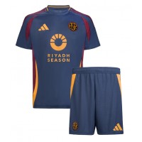 Camisa de Futebol AS Roma Artem Dovbyk #11 Equipamento Alternativo Infantil 2024-25 Manga Curta (+ Calças curtas)